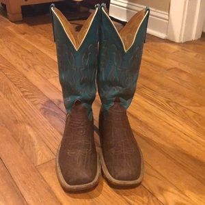 Anderson Bean Elephant Square Toed Boots